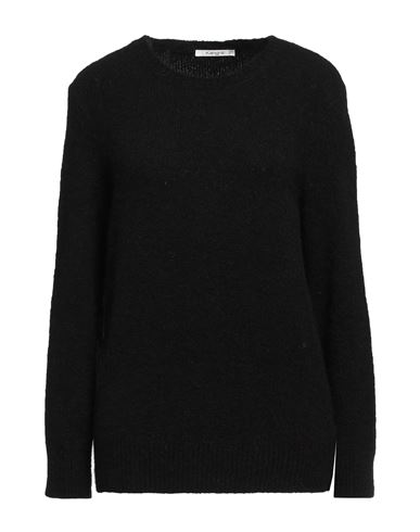 Shop Kangra Woman Sweater Black Size 10 Alpaca Wool, Cotton, Polyamide, Wool, Elastane