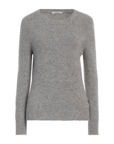 Kangra Woman Sweater Dove Grey Size 10 Alpaca Wool, Cotton, Polyamide, Wool, Elastane In Gray