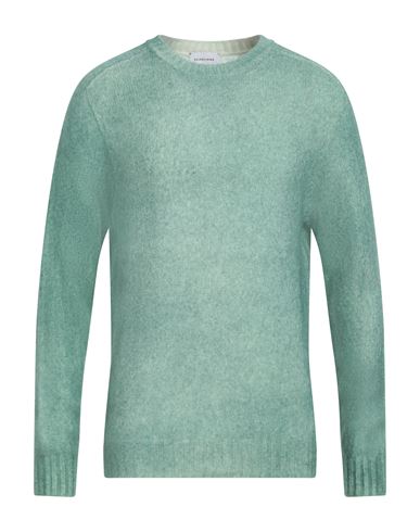 Scaglione Man Sweater Green Size Xl Alpaca Wool, Polyamide, Wool