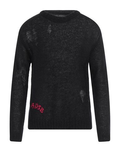 Andersson Bell Man Sweater Black Size L Mohair Wool, Acrylic