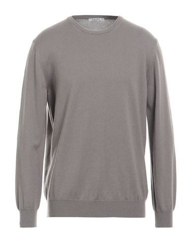 Kangra Man Sweater Grey Size 46 Wool, Silk, Cashmere In Neutral