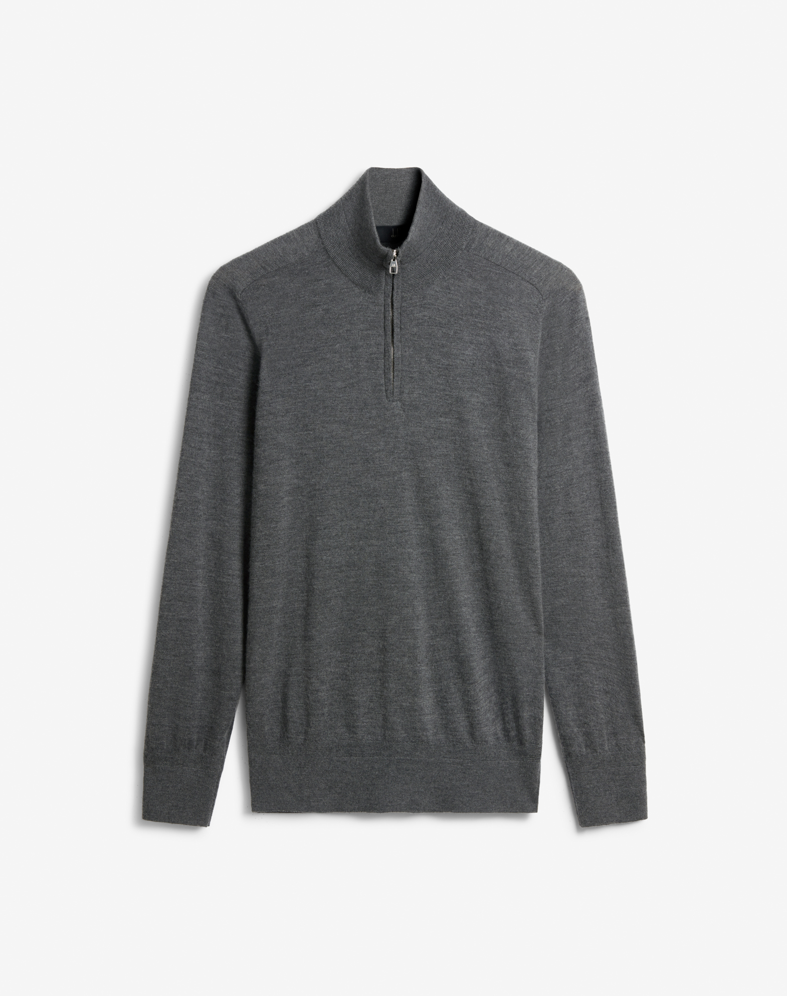 Dunhill Men's Luxury Superfine Cashmere 1/4 Zip Jumper