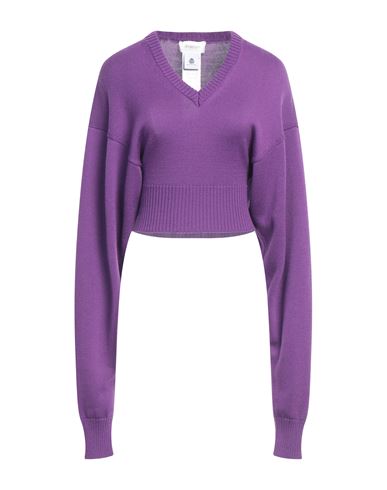 Sportmax Woman Sweater Purple Size S Virgin Wool