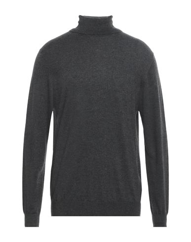 Shop Cashmere Company Man Turtleneck Steel Grey Size 44 Wool, Cashmere, Silk, Nylon