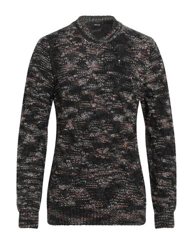 Distretto 12 Man Sweater Steel Grey Size 38 Acrylic, Wool