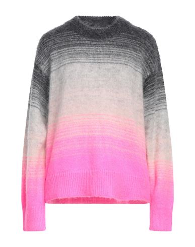 Shop Laneus Woman Sweater Steel Grey Size 6 Polyacrylic, Mohair Wool, Polyamide