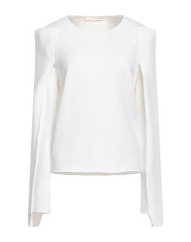 Shop Liviana Conti Woman Sweater White Size L Virgin Wool, Polypropylene
