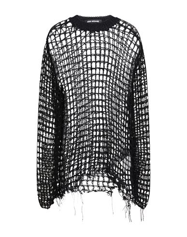 Shop Junya Watanabe Comme Des Garçons Woman Sweater Black Size M Wool, Mohair Wool