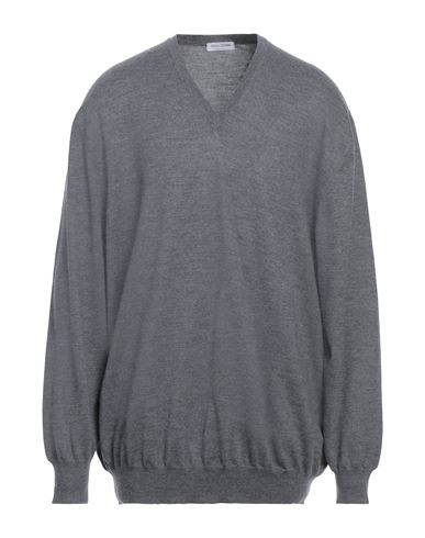 Shop Gran Sasso Man Sweater Grey Size 40 Virgin Wool