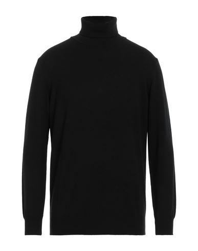 Shop Kangra Man Turtleneck Black Size 42 Wool, Silk, Cashmere