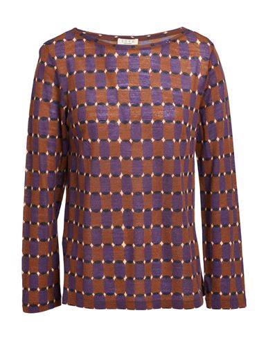 Shop Siyu Woman Sweater Brown Size 8 Wool, Polyamide