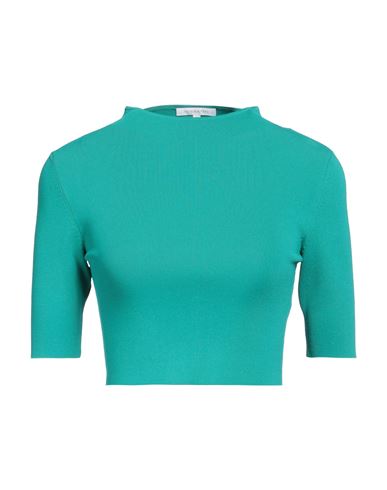 Shop Patrizia Pepe Woman Sweater Turquoise Size 3 Viscose, Polyamide In Blue