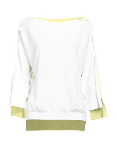 Shop Liviana Conti Woman Sweater Ivory Size 10 Viscose, Polyamide In White
