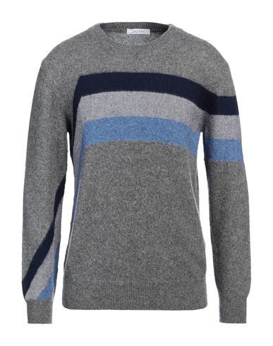 Shop Cruciani Man Sweater Grey Size 48 Cashmere