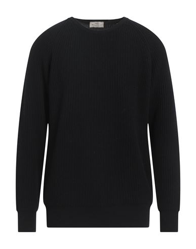 Abkost Man Sweater Black Size 46 Merino Wool, Cashmere