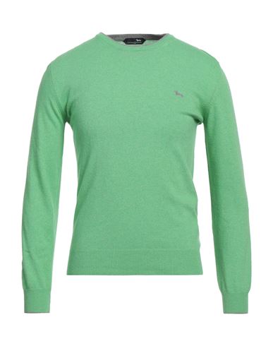 Harmont & Blaine Man Sweater Light Green Size S Wool, Viscose, Polyamide, Cashmere In Green
