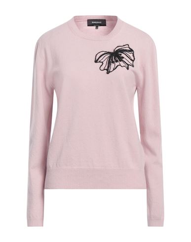 Shop Rochas Woman Sweater Pink Size Xs Virgin Wool, Cashmere