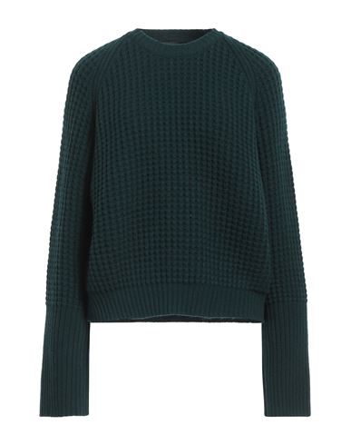 Shop Rochas Woman Sweater Dark Green Size S Wool, Cashmere