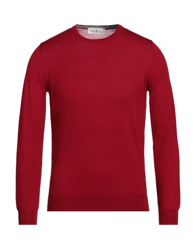 Shop Della Ciana Man Sweater Red Size 42 Merino Wool
