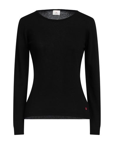Shop Peuterey Woman Sweater Black Size 6 Viscose, Wool, Polyamide, Cashmere