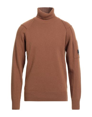 C.p. Company C. P. Company Man Turtleneck Brown Size 48 Wool, Polyamide