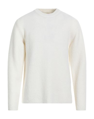 Ten C Man Sweater Ivory Size 42 Wool, Polyamide, Elastane In White