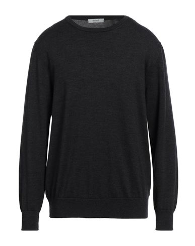 Alpha Studio Man Sweater Charcoal Size 46 Wool, Cashmere, Silk
