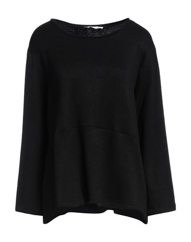 Le Streghe Woman Sweater Black Size S Viscose, Polyester, Polyamide