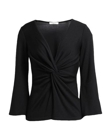 Charlott Woman Sweater Black Size L Wool