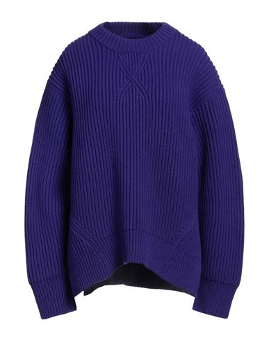 Jil Sander Woman Sweater Purple Size 8 Wool