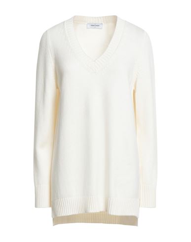 Gran Sasso Woman Sweater Ivory Size 10 Virgin Wool, Viscose, Cashmere In Neutral