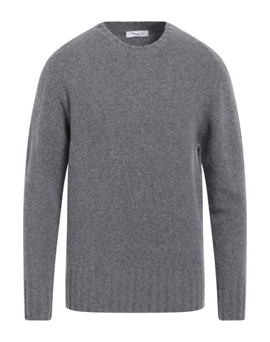 Shop Cruciani Man Sweater Grey Size 40 Wool, Polyamide, Cashmere, Elastane