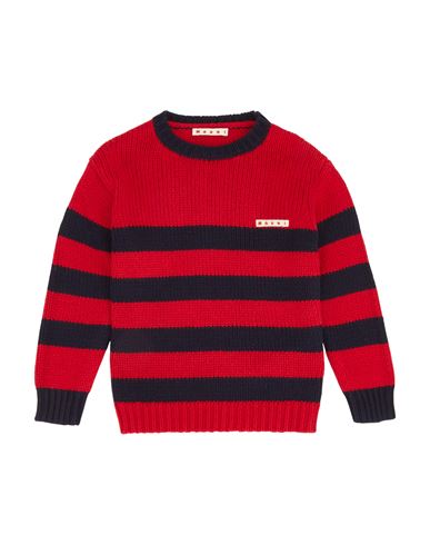 Marni Toddler Sweater Red Size 6 Viscose, Polyamide, Cotton, Wool, Cashmere In Red