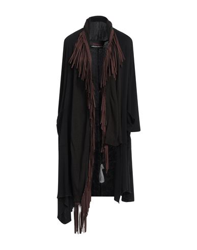 Collection Privèe Collection Privēe? Woman Cardigan Dark Brown Size 10 Wool, Nylon, Viscose, Polyamide, Cashmere In Multi