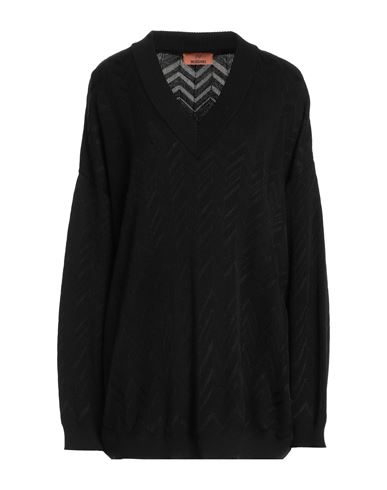 Shop Missoni Woman Sweater Black Size 8 Wool, Viscose