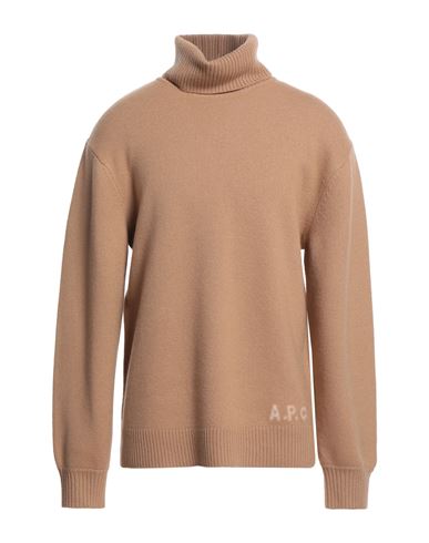 Rollkragenpullover Herren Kamel L Herren