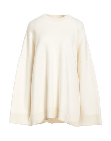 Loewe Woman Sweater Ivory Size M Cashmere In White