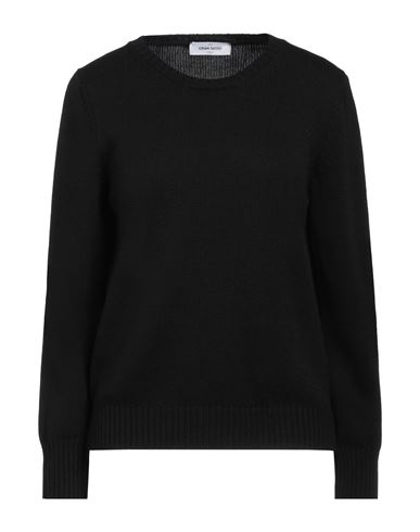 Shop Gran Sasso Woman Sweater Black Size 8 Virgin Wool
