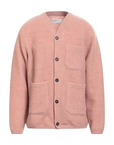 Universal Works Man Cardigan Blush Size L Wool, Polyester In Pink