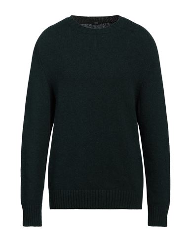 Hōsio Man Sweater Dark Green Size Xl Wool, Polyamide