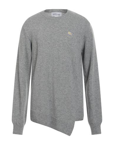 Shop Lacoste X Comme Des Garçons Shirt Man Sweater Grey Size Xl Wool