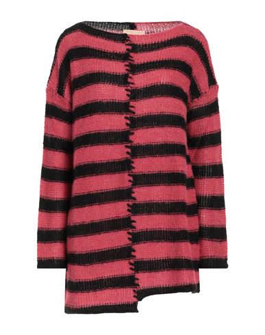 Aniye By Woman Sweater Fuchsia Size S Polyamide, Alpaca Wool, Acrylic In Pink