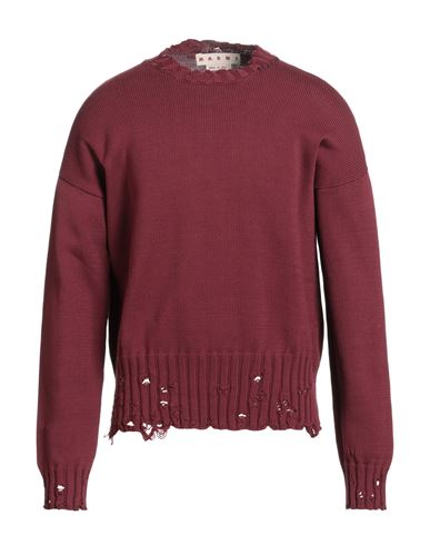 Marni Round Neck Short Knitted Sweater