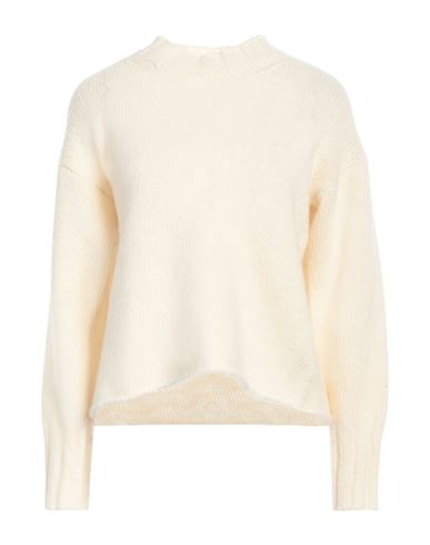 Alpha Studio Woman Sweater Ivory Size 12 Wool In Neutral