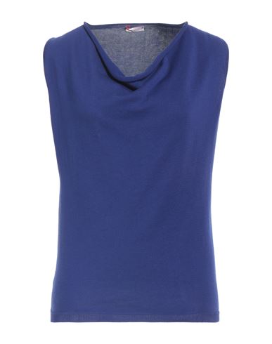 Shop Rossopuro Woman Sweater Purple Size Xl Cotton