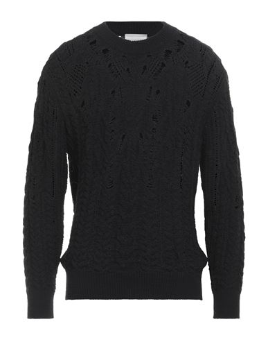 Shop Isabel Marant Man Sweater Black Size Xl Cotton, Polyamide