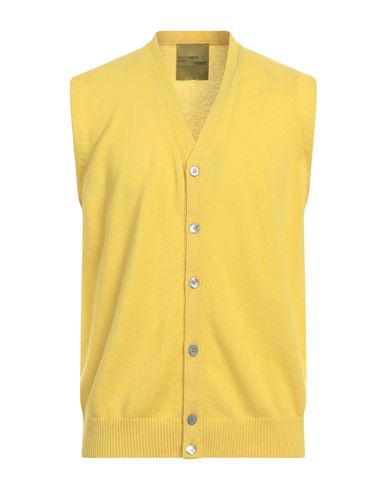 Shop Customer Lovers Man Cardigan Yellow Size Xl Cashmere