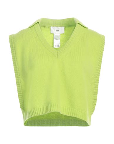 Shop Solotre Woman Sweater Acid Green Size 2 Wool, Cashmere
