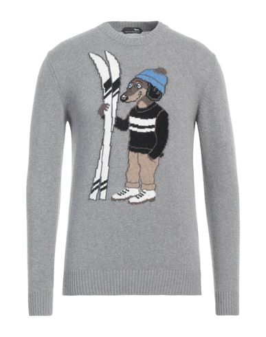 Shop Harmont & Blaine Man Sweater Light Grey Size L Wool, Viscose, Polyamide, Cashmere