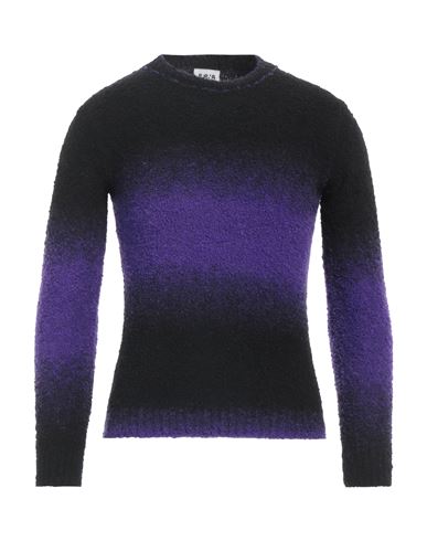 Berna Man Sweater Purple Size S Acrylic, Polyamide, Wool, Alpaca Wool